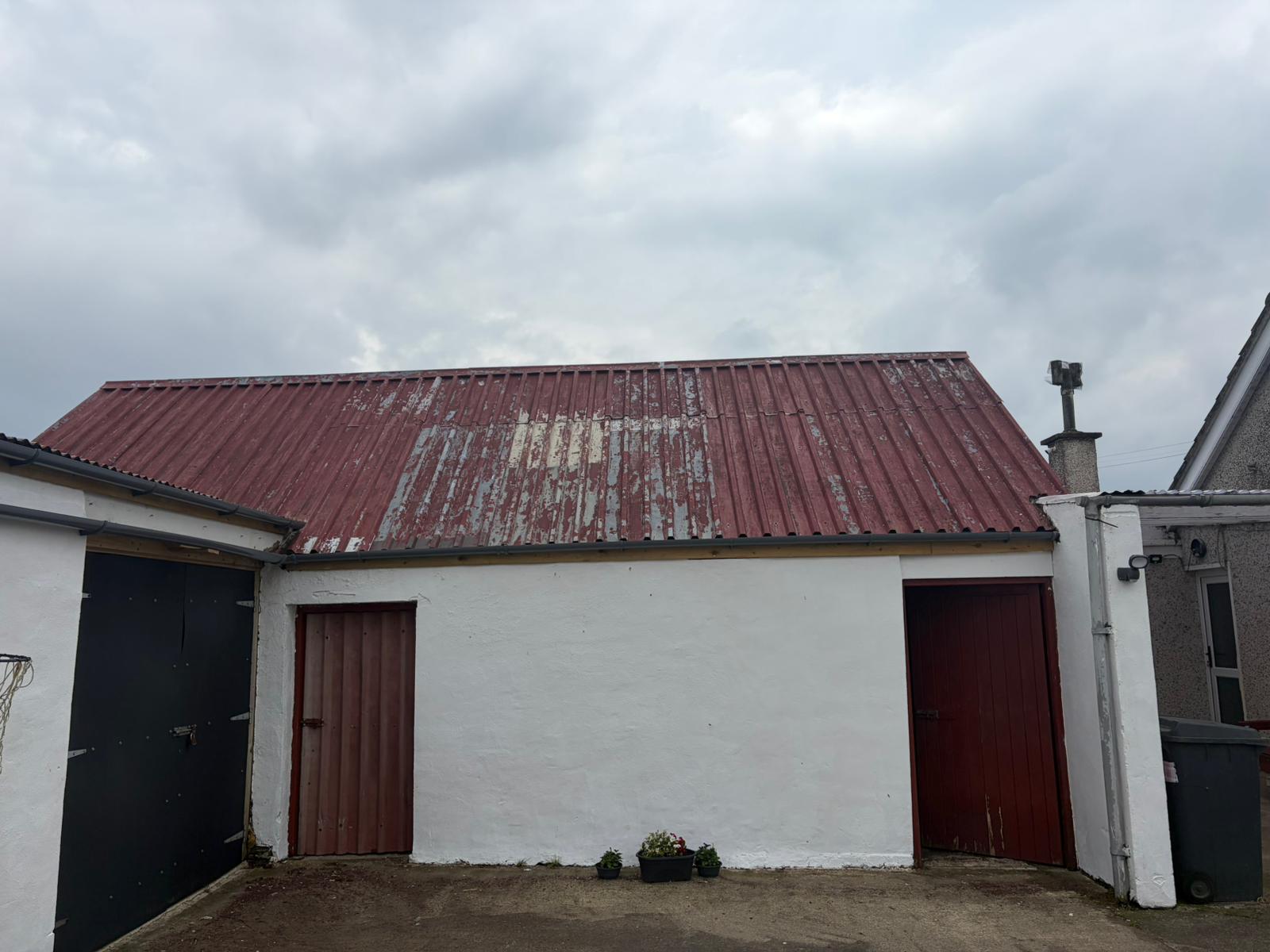 Cottage Re-Roof — Rear View